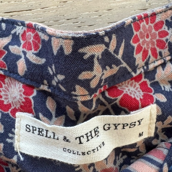 Spell and The Gypsy Collective Jasmine Play Dress navy M - Picture 15 of 15